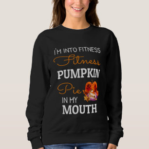 Sweatshirt Je suis dans le Citrouille de remise en forme dans