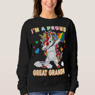 Sweatshirt Je suis Fier Lgbt Gay Grand Grand Grand Grand-Père