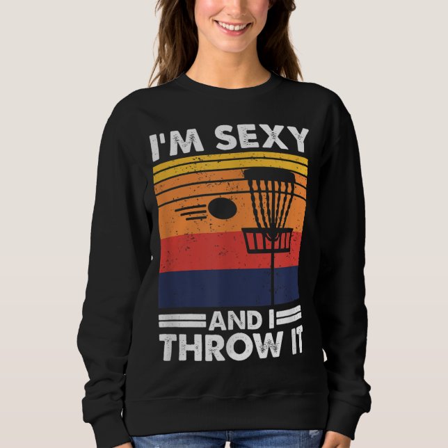 Sweatshirt Je suis juste ici pour frapper les arbres et maléd (Devant)