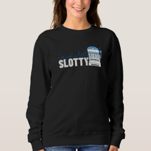 Sweatshirt Je suis juste une petite machine à sous de casino