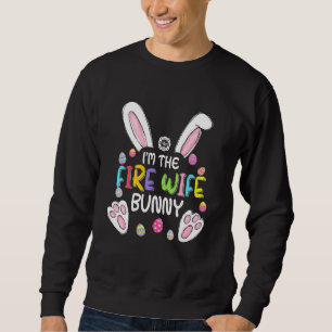 Sweatshirt Je suis La Femme De Feu Bunny Mignonne Rabbit Pomp