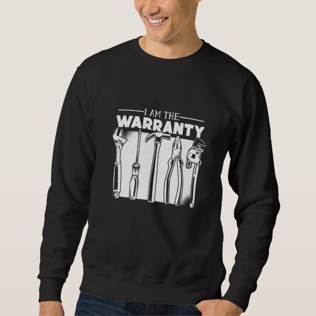 Sweatshirt Je Suis La Garantie (Devant)