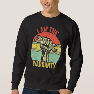 Sweatshirt Je Suis La Garantie Broyée Camion Diesel Fixation