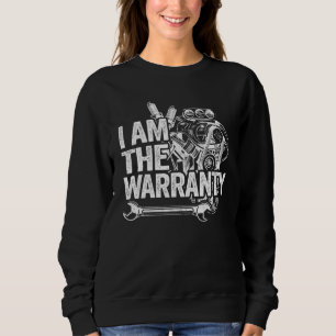 Sweatshirt Je Suis La Garantie Race Pièces De Voiture Moteur 