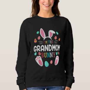 Sweatshirt Je suis La Grand-Mère Bunny Matching Famille Happy