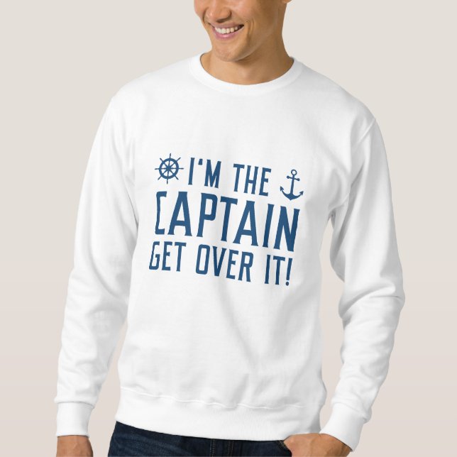 Sweatshirt Je suis le Capitaine s'en va (Devant)