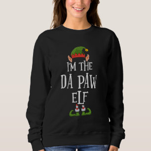 Sweatshirt Je suis le Da Paw Elf Graphic - Drôle sale Noël