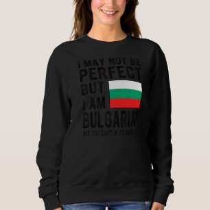 Sweatshirt Je suis le drapeau bulgare Bulgarie Patrimoine Bul