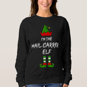 Sweatshirt Je suis le transporteur de courrier Elf Matching F