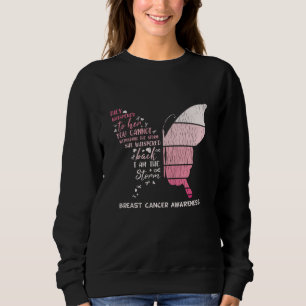 Sweatshirt Je Suis Mignonne Je Suis La Tempête Le Cancer Du S