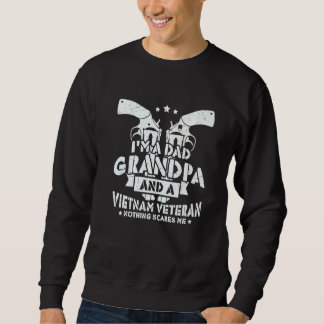 Sweatshirt Je suis papa grand-père et vétéran du Vietnam à la