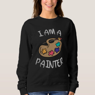 Sweatshirt Je suis peintre