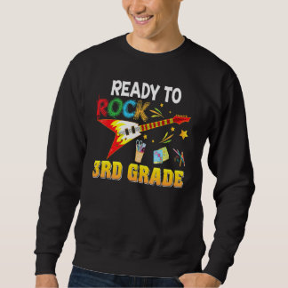 Sweatshirt Je suis prêt à retourner en 3e année à l'école G