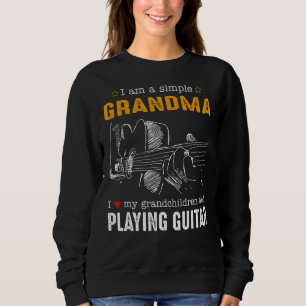 Sweatshirt Je Suis Simple Grand-Mère J'Aime Mes Petits-Enfant