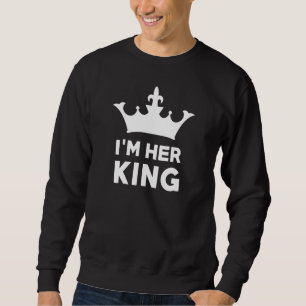 Sweatshirt Je suis Son Roi