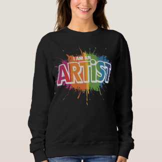 Sweatshirt Je suis un artiste