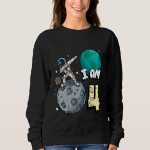 Sweatshirt Je suis un enfant astronaute de l'espace qui march