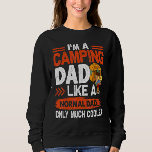 Sweatshirt Je suis un papa de camping comme un papa normal ma