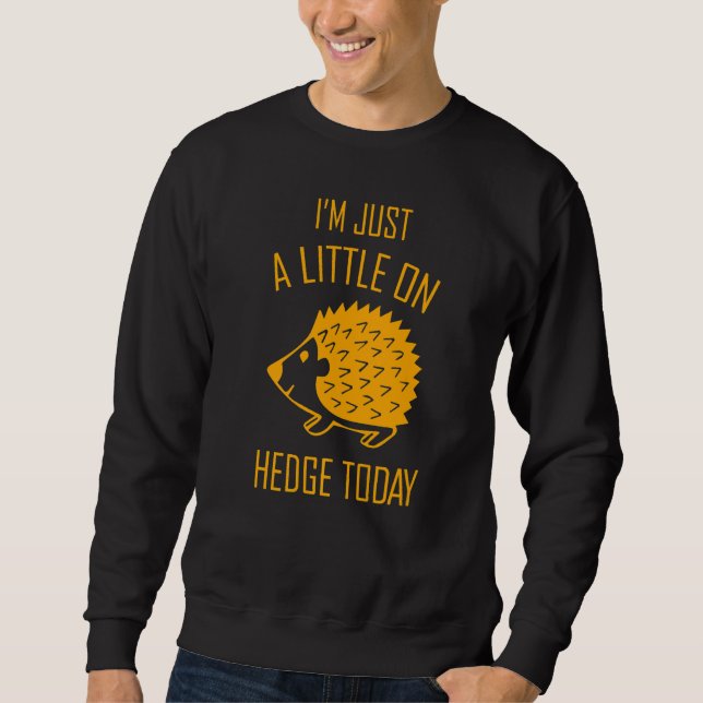 Sweatshirt je suis un peu sur la couverture aujourd'hui 1 (Devant)