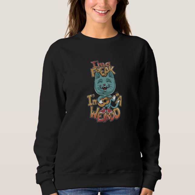 Sweatshirt Je suis un phénomène, je suis un original (Devant)