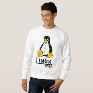 Sweatshirt Je suis un utilisateur Linux