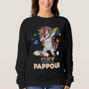 Sweatshirt Je suis une fière Lgbt Gay Fierté Pappous Dabbing