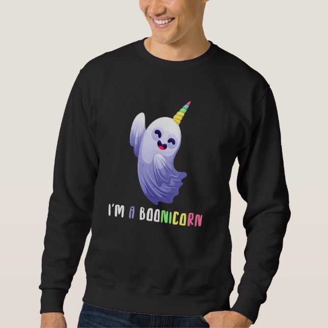 Sweatshirt Je suis une licorne (Devant)