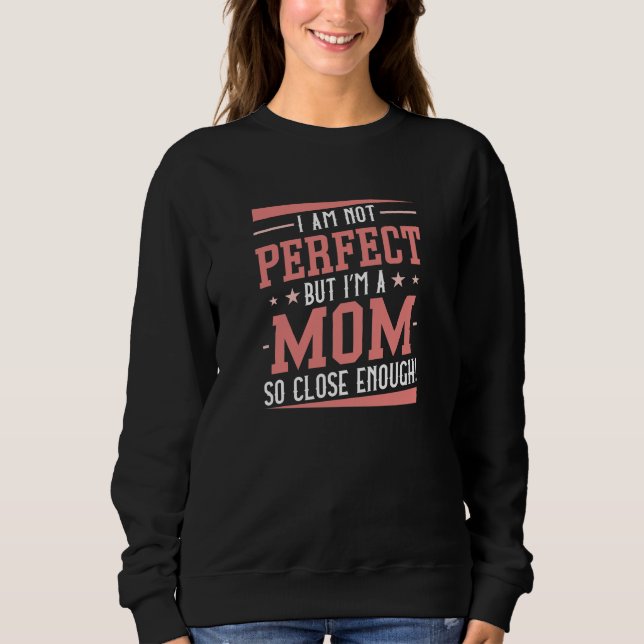 Sweatshirt Je suis une maman (Devant)
