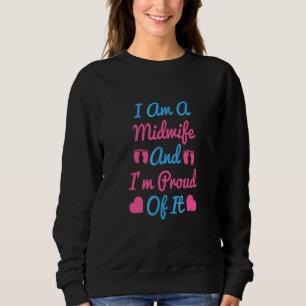 Sweatshirt Je Suis Une Mi-Femme Et Fier De Cela International