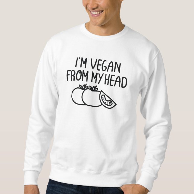 Sweatshirt Je suis Vegan (Devant)
