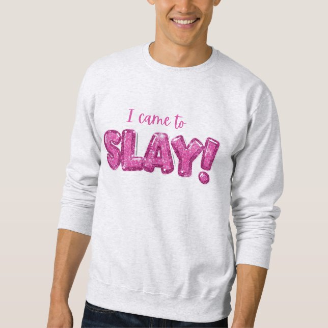 Sweatshirt "Je suis venu à l'épée" (Devant)