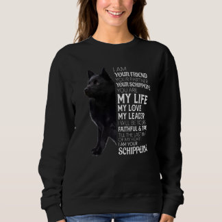 Sweatshirt Je suis votre ami votre partenaire votre chien Sch