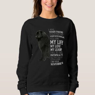 Sweatshirt Je Suis Votre Ami Votre Partenaire Votre Terre-Neu