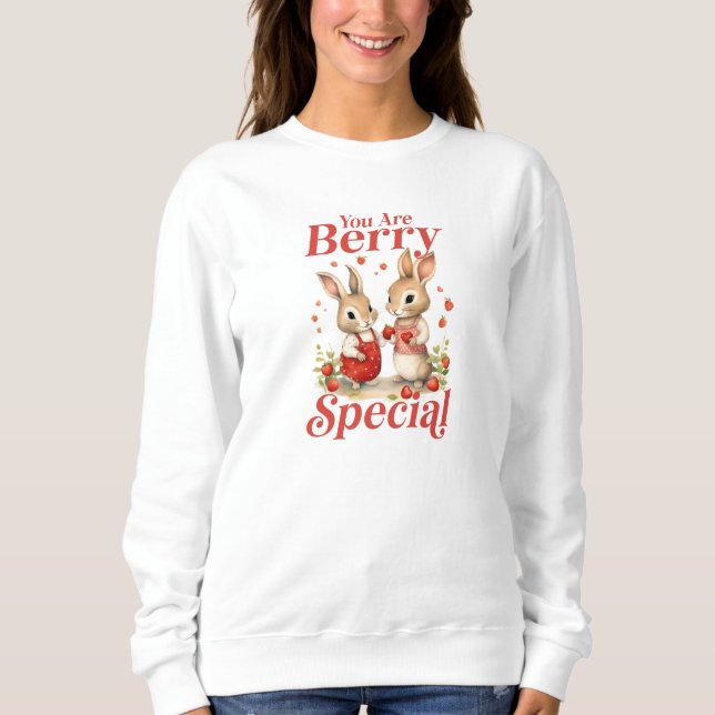 Sweatshirt Je t'aime beaucoup (Devant)