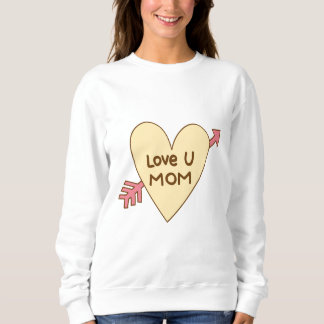 Sweatshirt Je t'aime maman