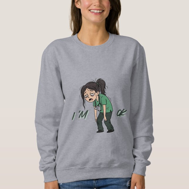 Sweatshirt Je vais bien (Devant)