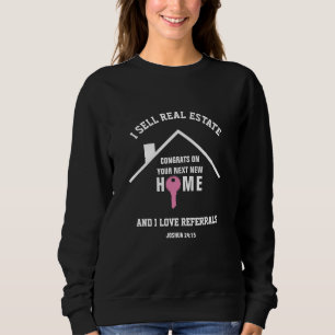 Sweatshirt Je VENDS IMMOBILIER Élégant Réaltor