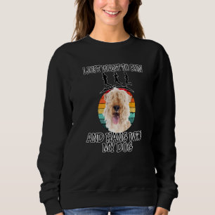 Sweatshirt Je Veux Courir Et Hang W Lakeland Terrier