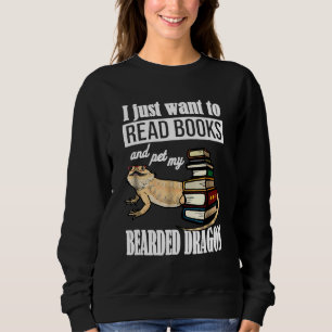 Sweatshirt Je Veux Juste Lire Des Livres