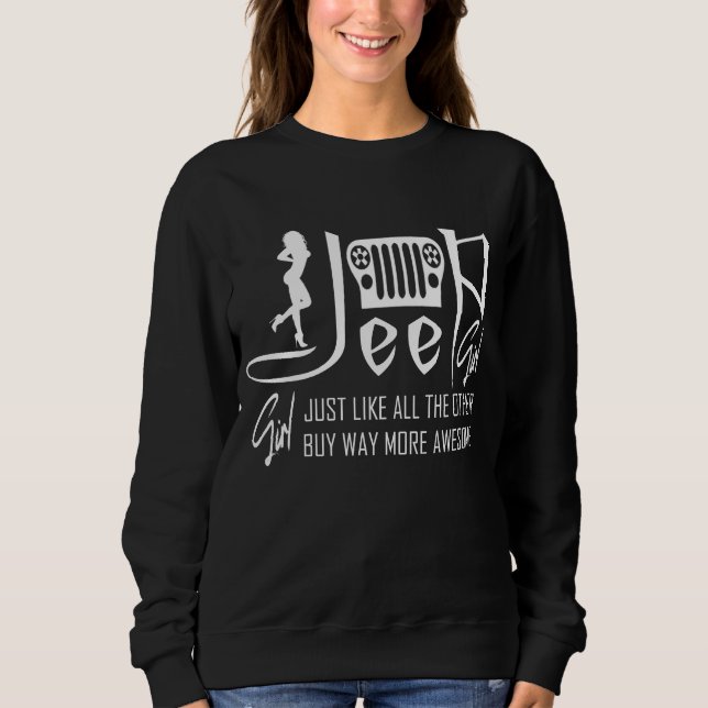 Sweatshirt JEEP GIRL T-Shirt (Devant)