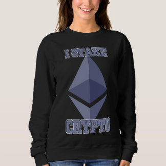 Sweatshirt J'Emporte Crypto Constructeurs de blocs d'alimenta