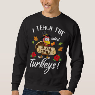Sweatshirt J'Enseigne Les Turclés De Deuxième Année Les Plus