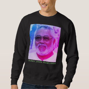 Sweatshirt Jerry Rawlings, J.J. Rawlings, Président du Ghana