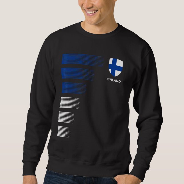 Sweatshirt Jersey de football finlandais (Devant)