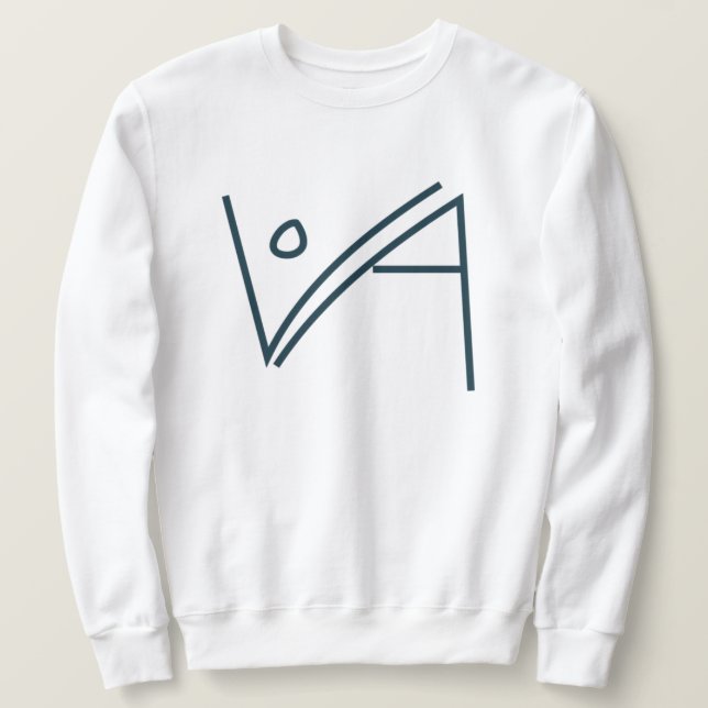 Sweatshirt J'espère que vous êtes heureux (Design devant)