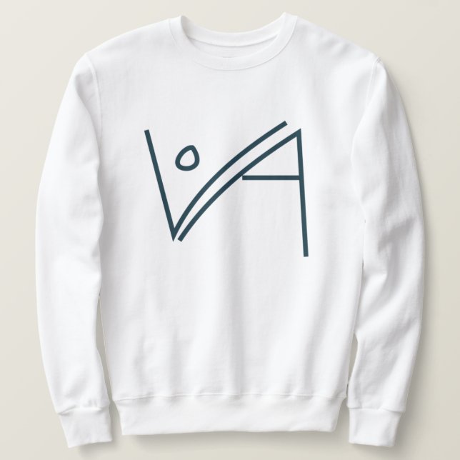 Sweatshirt J'espère que vous êtes heureux (Design devant)
