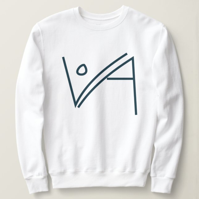Sweatshirt J'espère que vous êtes heureux (Design devant)