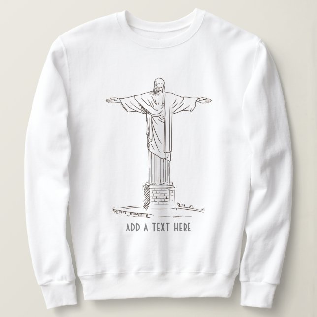 Sweatshirt Jésus-Christ (Design devant)