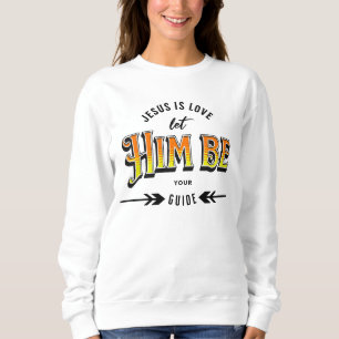 Sweatshirt Jésus est amour