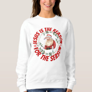 Sweatshirt Jésus Est La Raison De La Saison